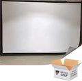 Golf Impact Screen Hanging Poly Spacer for Golf Simulator-Triple Hemmed-US Made (144 X 108 with Sewn in Straps)