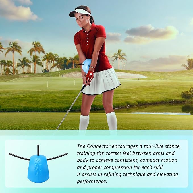 Swing Training Aid Ball Aluminum PU Foam Portable Posture Correction Putting Aid Trainer for Beginners Practice