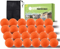 FINGER TEN Golf Practice Balls Foam Colored Value 12 24 50 Pack, Lightweight Golf Ball Limited Flight for Indoor Outdoor Driving Range Backyard Training Safe Practice Good Value