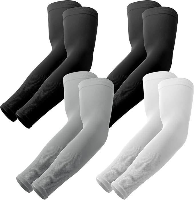 YESLIFE UV Sun Protection Arm Sleeves for Men & Women, UPF 50 Cooling Sports Sleeve