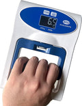 MEGAWISE Grip Strength Dynamometer Pro - Digital Hand Grip Tester & Trainer, 265lbs/120kg High Precision Sensor, Home Fitness, gym (White)