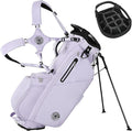 Golf Stand Bag 14 Way, Lightweight Golf Bags for Men Women with Stand, Padded Ergonomic Double Strap, Full Length Dividers, Multiple Pockets, Rain Hood