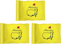 Themed Golf Flag Mini, 8x6 Inch, Double-Sided Silk-Screened, Fade-Resistant 420D Nylon, Ideal for Backyard Practice Putting Green