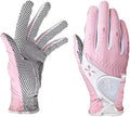 PGM Women's Golf Glove One Pair, Improved Grip System, Cool and Comfortable