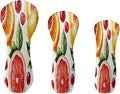 Funny Butterfly Colorful Golf Head Covers for Driver, Fairway, Hybrid & 3 Wood Premium PU Leather with Soft Velvet Lining Waterproof & Scratch-Resistant Unique Golf Gift for Men & Women