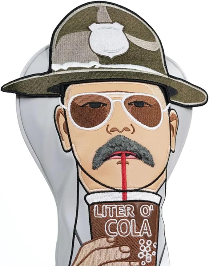 Bogey Bros Headcover - Novelty Golf Headcovers – Funny Golf Head Covers, Driver Cover for All Weather Use, Funny Golf Club Covers with Elastic Necks & Embroidered Designs