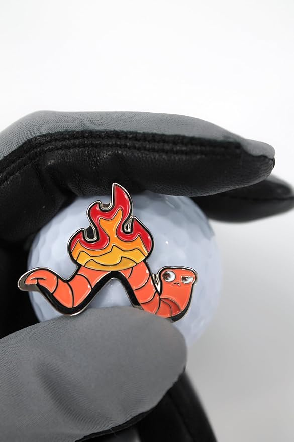 Funny Golf Ball Marker + Premium Magnetic Hat Clip | Unique Gift for Men & Women Golfers | Hilarious Golf Accessory for Any Golfer | NEW Designs!