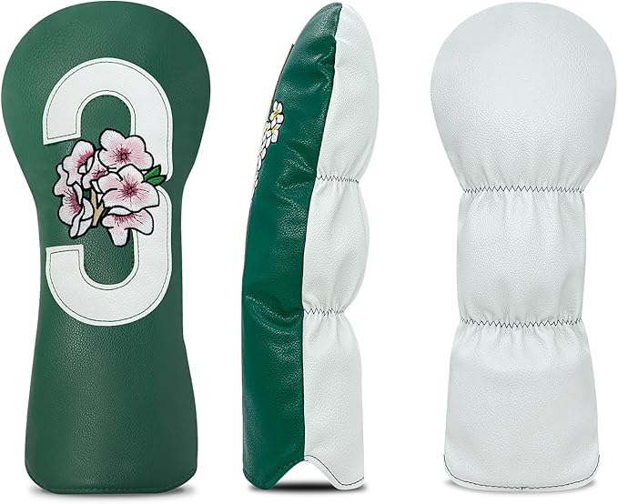 Premium Golf Club Head Cover - Fits Most Clubs, Heavy-Duty Construction, Protects Against Scratches and Damage, Specifically Designed for Hybrid and Fairway Woods.
