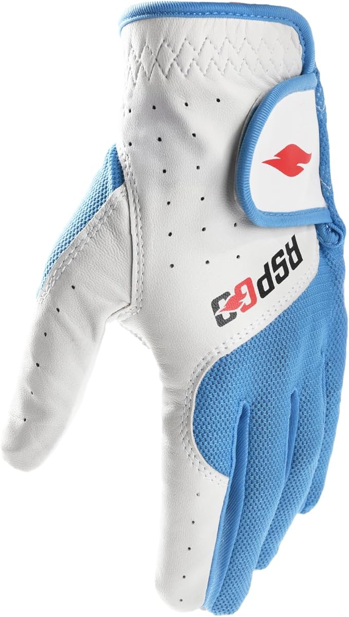 Men's and Women's Single Pack Left - Handed Breathable Golf Gloves Crafted from All - Premium Soft Cabretta Leather for Enhanced Grip and Durability