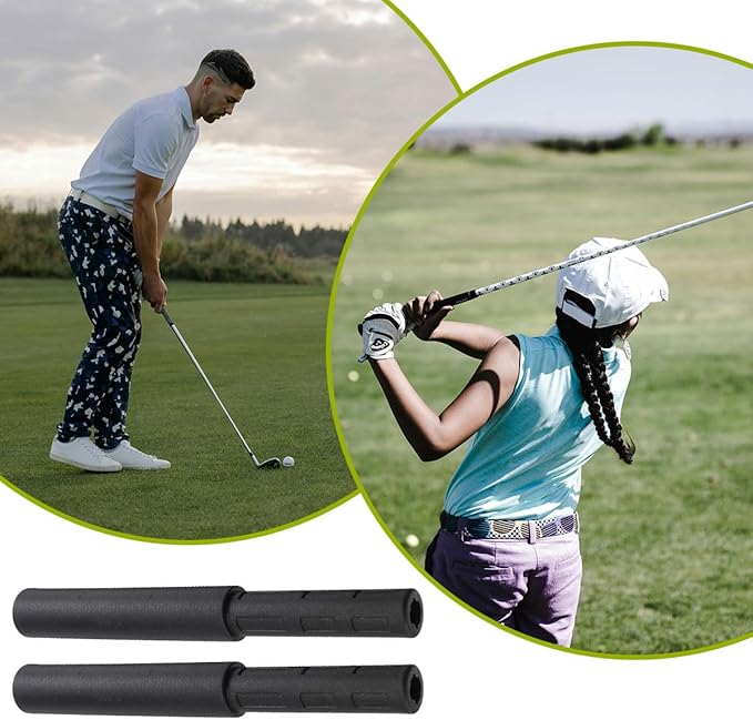 0.520inch Golf Club Extender Club Shaft Extension for Extension of Iron Wood Putter 2PCS