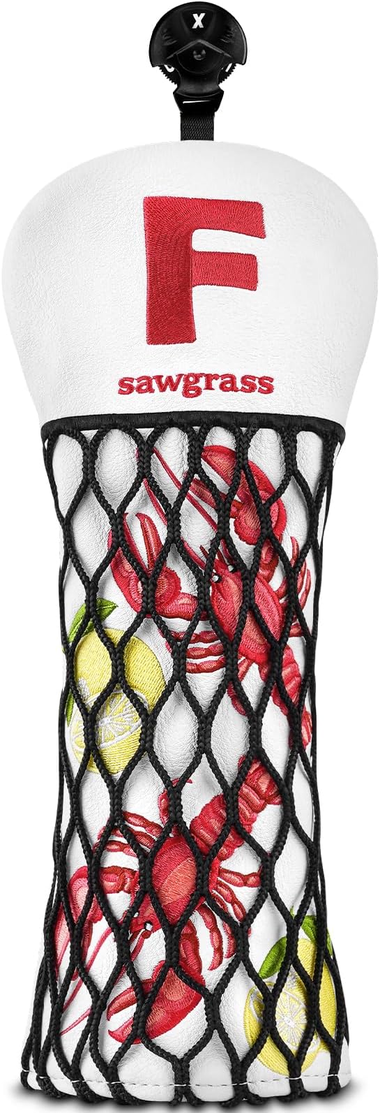 Craftsman Lobster Golf Club Head Covers Funny Golf Headcovers for Driver Fairway Utility/Hybrid Woods Headcovers Putter Headcover for Blade
