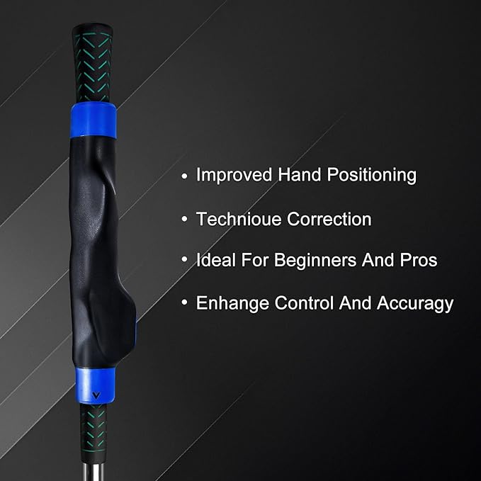 Axioms Golf Grip Trainer,Golf Training Aid for Right Hand & Golf Swing,Improves Grip Strength and Accuracy,Trains Correct Hand Position for Stable Swing,Golf Grip Kit for All Level Golfers