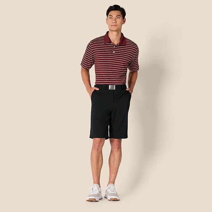 Amazon Essentials Mens Golf Polo Shirt, Moisture-Wicking Quick Dry, Short Sleeve