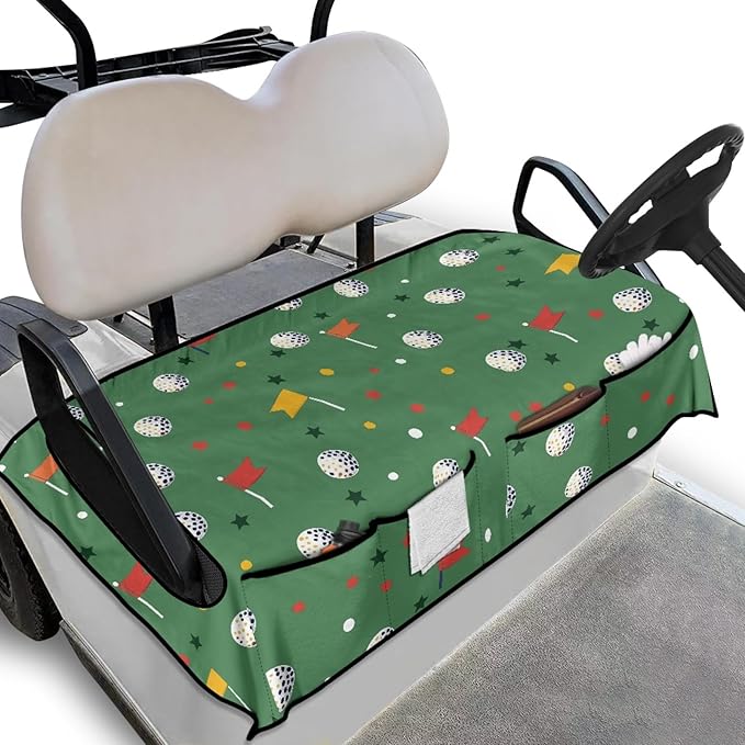 Golf Cart Seat Covers Universal Golf Cart Seat Cover Blanket Cushion Cover Sports Golf Cart Accessories