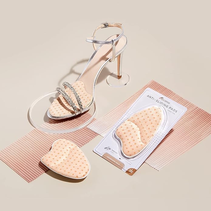 Anti-Sliding Pads Open Toe | Maximum Cushioning and Reduce Foot Slip | 1 Pair