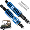 JIAYAN Golf Cart Front or Rear Shock Absorber with Heavy Duty Coil Springs Compatible with E-Z-GO TXT/Medalist 1994+ Gas & Electric Models OEM# 70928-G01 76418-G01 70630-G01 (2Pcs)