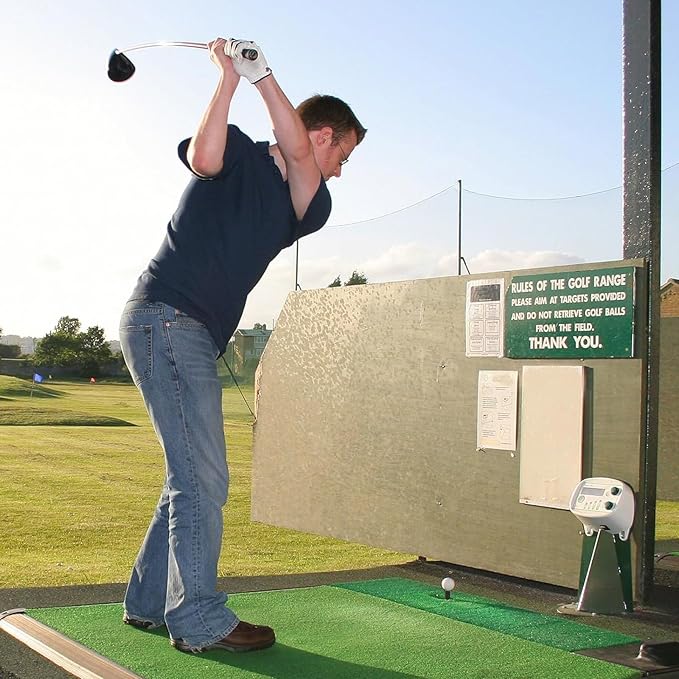 FINGER TEN Golf Rubber Tees Driving Range Value 5 Pack, Mixed Size or 5 Same Size for Practice Mat