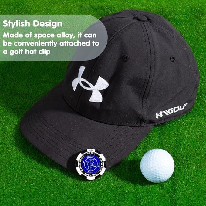 SlopeMaster ProGreen Reader - Golf Ball Marker with High Precision Green Reading Aid Golf Accessories for Men Women