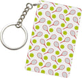 Golf Keychains Rectangular Acrylic Keychain Daily Key Ring Car Key Fob Holder 2X3 Inch
