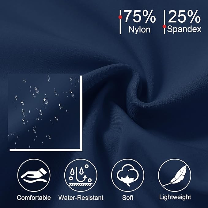 M MAELREG Golf Pants Men Fleece Lined 30"/32"/34" Heat-Tech Dress Pants for Men Water-Resistant Stretch Warm Winter Trousers