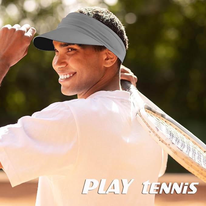 Sun Visor Hat Men Women for Sun Protection Running Fishing Tennis Golf
