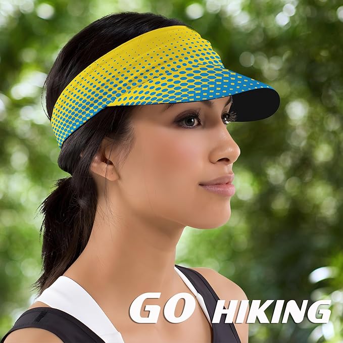 Sun Visor Hat Men Women for Sun Protection Running Fishing Tennis Golf