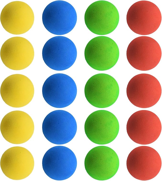 Golf Ball Sponge Practice Golf Ball Golf Training Ball, Colorful Soft Foams Golf Ball for Indoor, Outdoor, Golf Practice