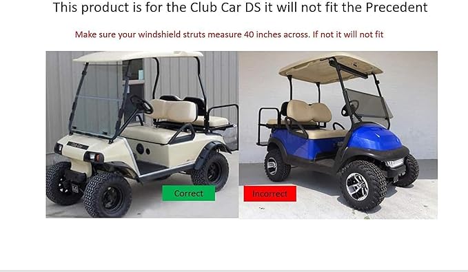 Huskey Golf Cart Front Basket Storage Basket Dash Basket Compatible W/EZGO TXT/RXV,Club Car DS (2000.5+) Precedent/Tempo/Onward,Yamaha G29 Drive2 2007+ One Piece Solid Design & Larger Compartments