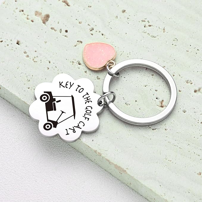 Golf Keychain For Golf Lover Player Gifts Birthday Graduation Keychain For Best Friend