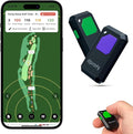 Dprofy Golf GPS Range Finder Work with Dprofy APP, 2Pcs Golf GPS Devices with Voice Output Course and Hole Distance Information, Support Two People Use