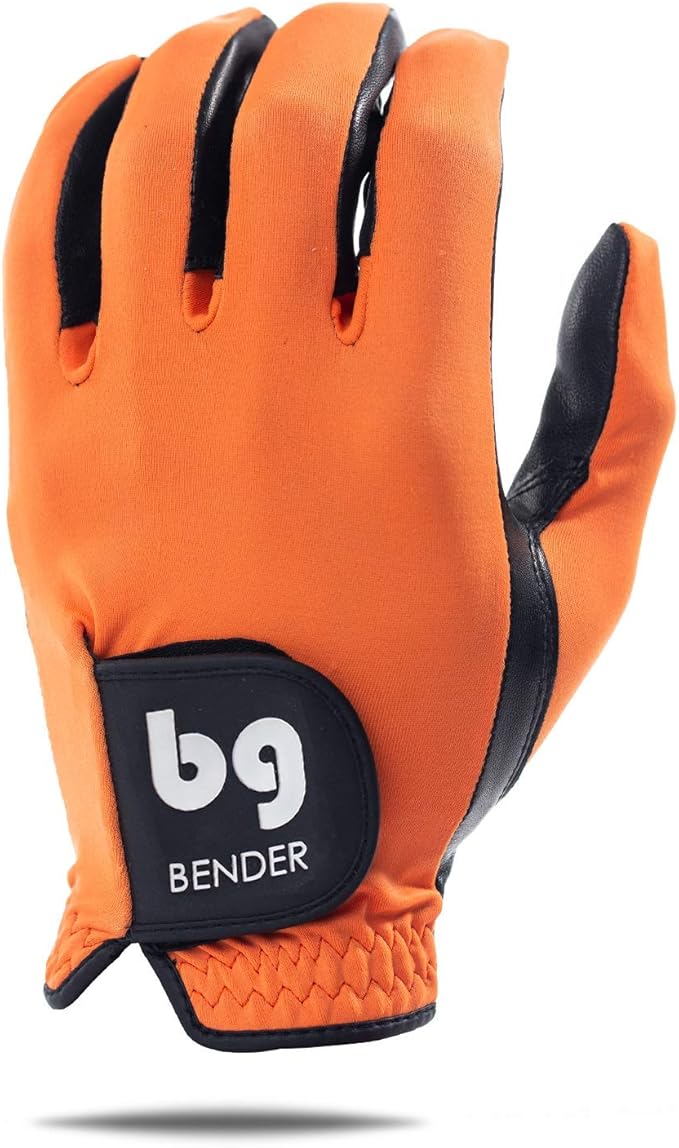 BG Bender - Mens Golf Glove, Durable Spandex Golf Gloves, Unique Golf Gloves