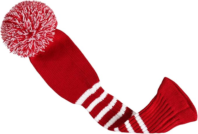 Scott Edward 1/3/4PCS Multi-Style Optional Individualized Knit Golf Club Head Covers, Driver Wood(460cc) Fairway Wood and Hybrid(UT)，for Male/Female Golfers,Custom