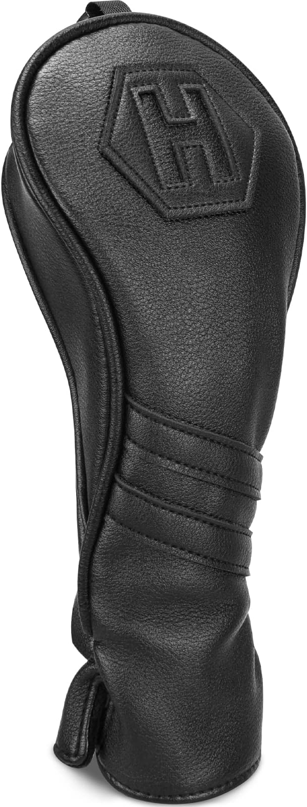 Golf Club Head Covers for Woods and Drivers, Premium Golf Headcovers Set Fit Most Clubs Simple Striped 1PC or 3PCS, Customizable