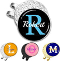 Custom Golf Ball Marker Hat Clip Personalized Magnetic Golf Ball Markers Customized with Photo Logo Text Name Gifts for Men Women Golfers