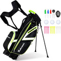 Golf Stand Bag, Lightweight Golf Bag with 8-Way Top Dividers, Golf Bag for Men & Women with Adjustable Dual Strap, Rain Cover, Cooler and Golf Accessory Kit