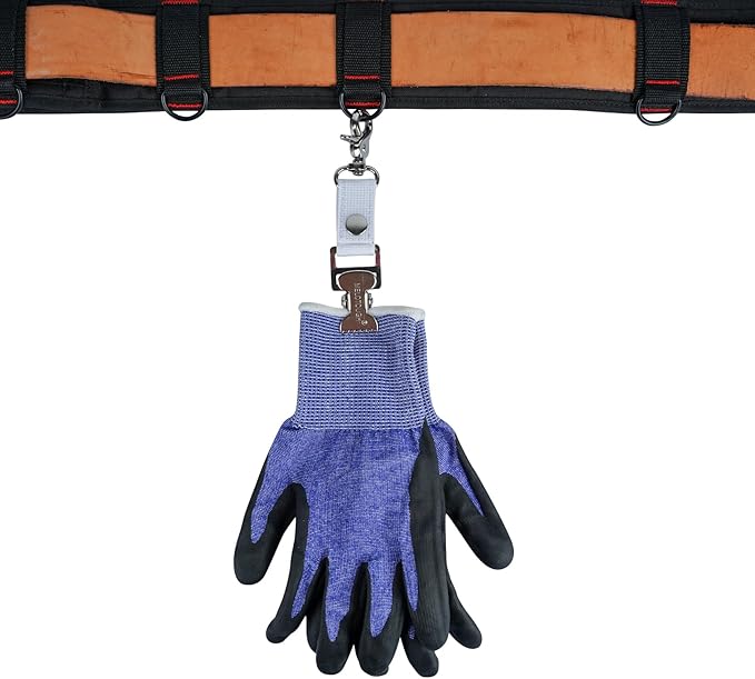 MELOTOUGH Golf Glove Clip Work Gloves Belt Clips with Alligator Clips for Work Glove Holder Construction Gloves Golf Accessories