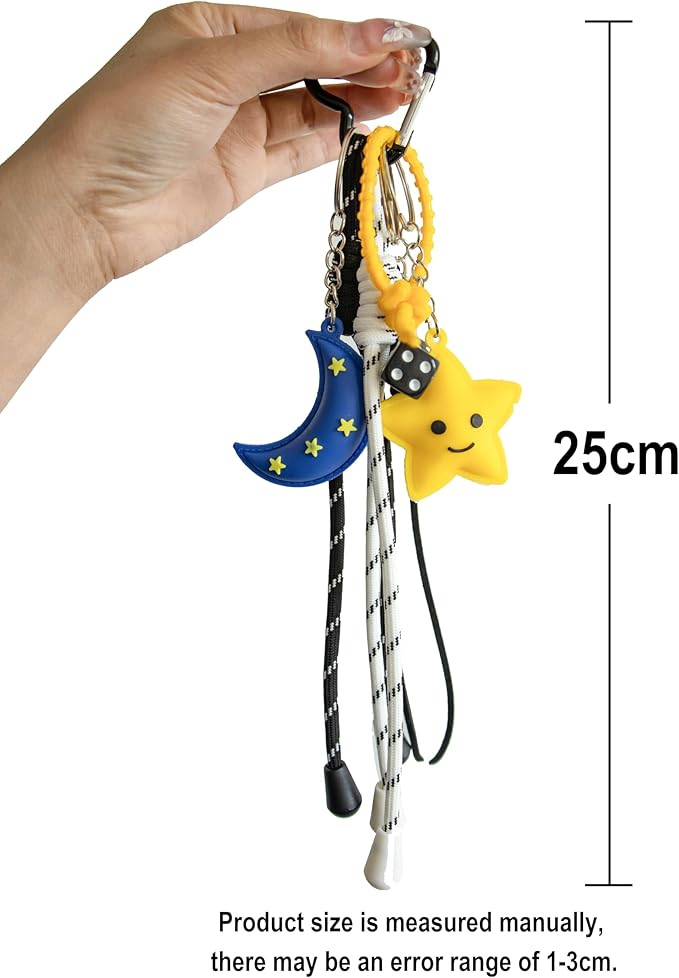 Georgie Porgy Bag Charms Keychains Handbag Accessories for Women Purse Backpack Sports Bag Pendant Cute Unique Gift for Girls