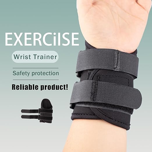 Pickleball & Golf Wrist Brace, Dual Sport Swing Alignment Trainer Neoprene Wrist Correction Support for Pickleball Training and Pickleball Form, Golf Swing Aid for Beginners ﻿