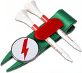 The Byrd Divot Clyp Golf Multitool - Divot Tool & Clip | Organizes Your Tees, Ball Marker & Divot Tool All in One | Essential Golf Gear for Focused Rounds | Golf Accessories for Men (Green)