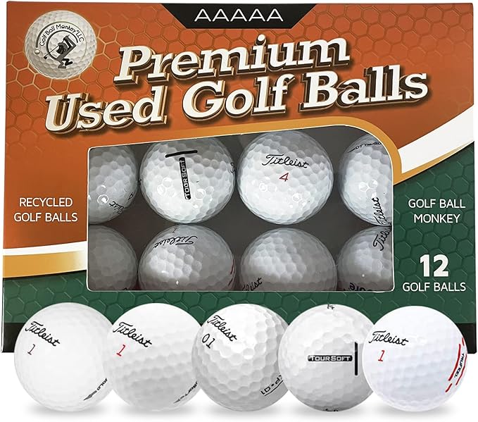 Golf Ball Monkey Cheap Recycled for Callaway Golf Balls Mix for Callaway Supersoft Golfballs, Superfast, Superhot, Warbirds, Diablo, Hex Tour Soft & More