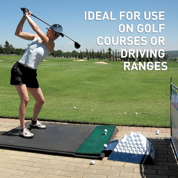 FINGER TEN Golf Rubber Tees Driving Range Value 5 Pack, Mixed Size or 5 Same Size for Practice Mat