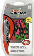 Pride Performance Striped Golf Tees (Pack of 30), 2-3/4",