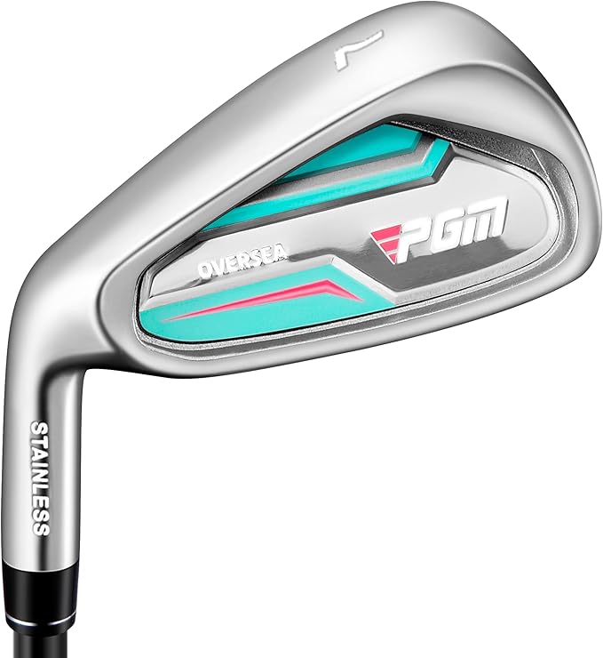 PGM Women's Oversea 9/12 Pieces Complete Golf Club Set with High-Strength Thin Face Design 460cc Driver