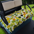 AQQA Golf Cart Seat Covers, Tropical Palm Leaf-Boho-Marble Microfiber Golf Cart Seat Blanket, Golf Blanket, Golf Accessories, Golf Cart Seat Towel Fits All 2-Seat Golf Carts, 55"x 32"