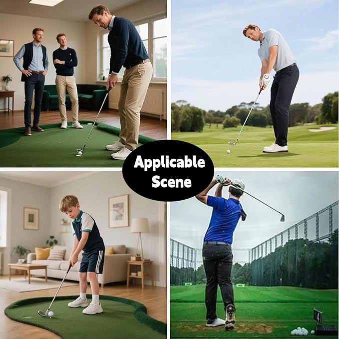 Golf Grip Trainer, Golf Training Aid, Golf Grip Kit, Golf Club Grips, Grip Trainer Golf Club to Help Train Correct Hand Position