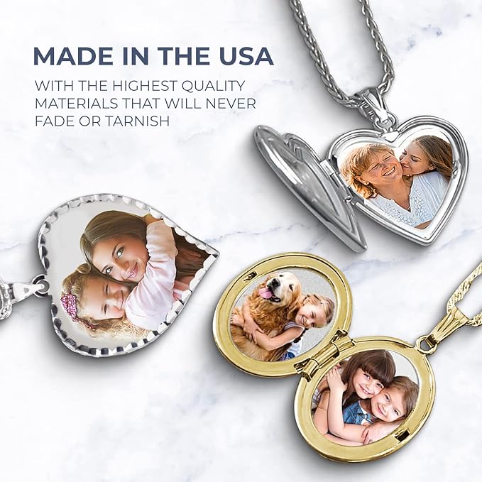 Personalized Golf Ball Marker - Custom Photo & Engraving Golf Ball Marker for Men & Women, Customizable Golf Ball Marker with Photo, Golf Gifts, 3/4 in x 3/4 in, Stainless Steel or Yellow Gold Plated