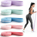 HAPBEAR Pull Up Assistance Bands Set of 5 - Resistance Bands for Working Out, Stretching, Physical Therapy, Muscle Training