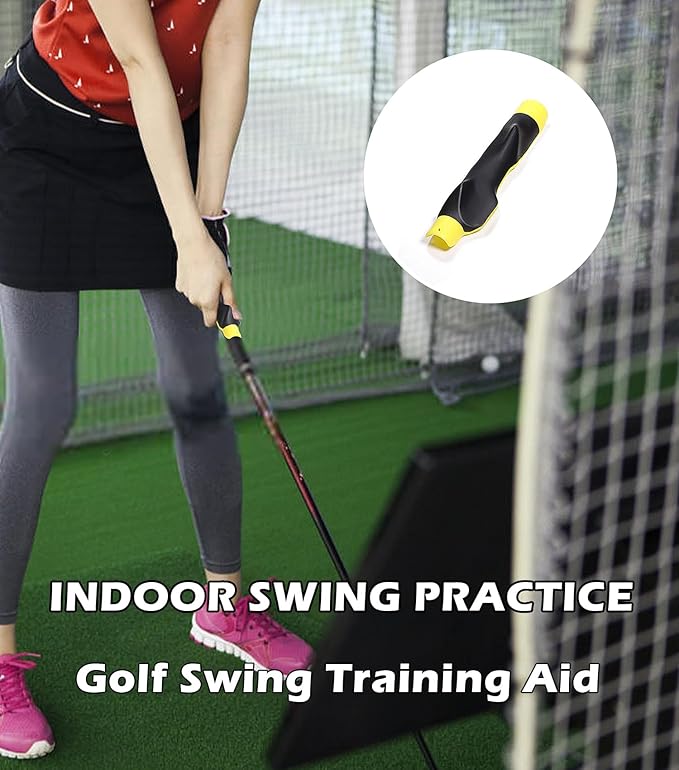 2 Pcs Golf Grip Trainer, Lightweight Golf Training Aid to Help Train Correct Hand Position, Right Hand Golf Swing Trainer