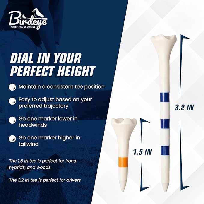 Golf Tees | Plastic Golf Tees | Birdeye Golf Tees