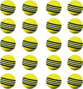 Scott Edward Air Golf Practice Balls, Bright Multicolor and Lightweight Sponge Ball, 20 Pieces, Golf Training Indoor and Outdoor, for Backyard Hitting Mat, Soft for Children, Pets